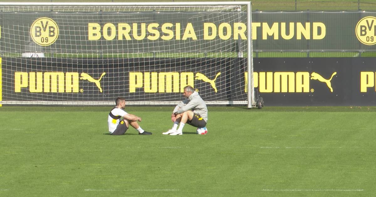 Bundesliga Bvb Trainer Marco Rose Kn Pft Sich Guerreiro Acht Minuten