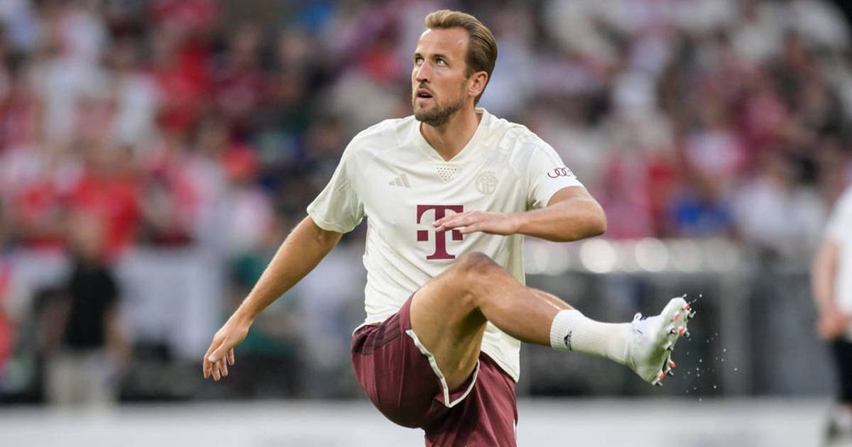 FC Bayern Besondere Geste für Harry Kane in der Münchner Innenstadt