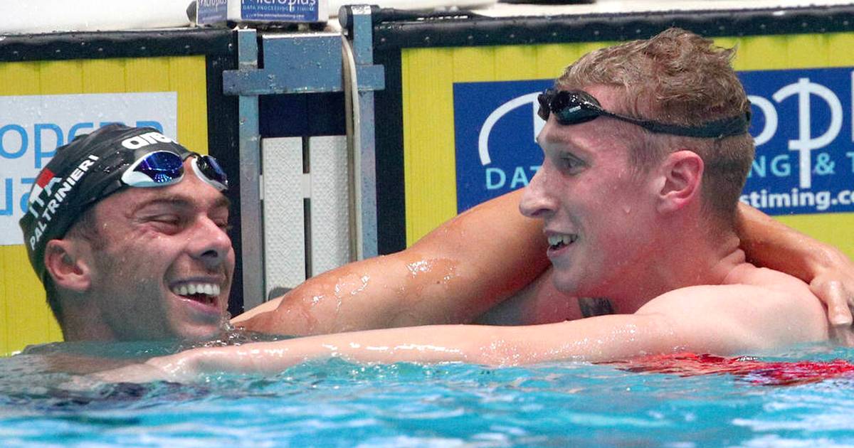 Schwimmen Florian Wellbrock Verpasst Bei Kurzbahn Em Gold Nur Knapp