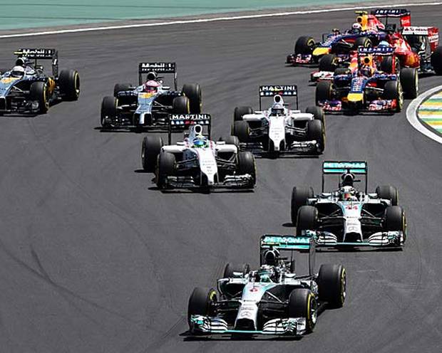 Formel 1 in Sao Paulo: Das Rennen