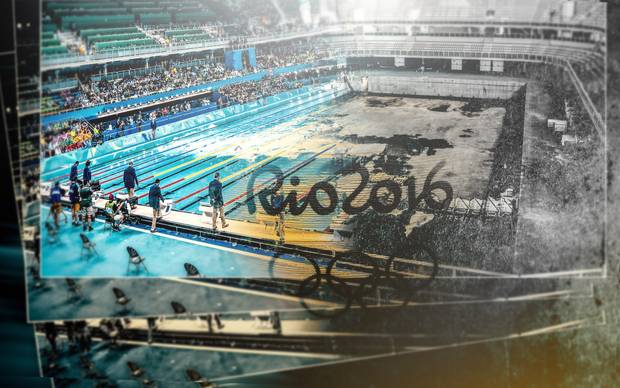 Das Olympische Erbe zerfällt zu Staub