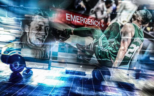 Horrorverletzungen: Ein NBA-Star und die Vorgänger