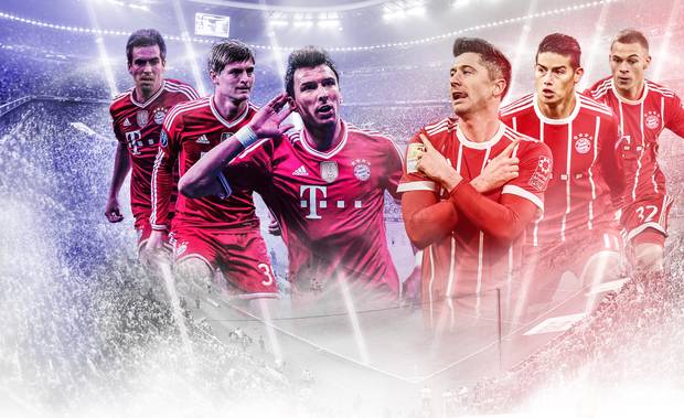 Triple-Bayern 2013 und heute: Der Kadervergleich