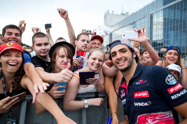 Im Rennsport vereint