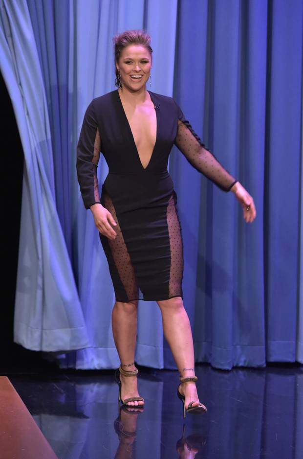 Finger-Schock um Rousey - Ihre Karriere in Bildern