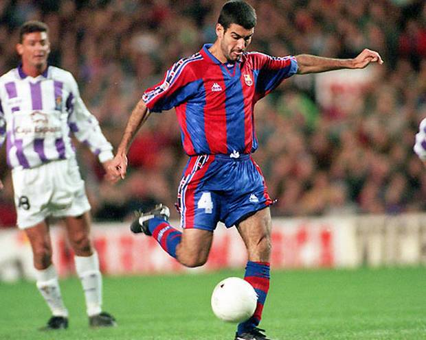 Die Karriere von Pep Guardiola als Spieler