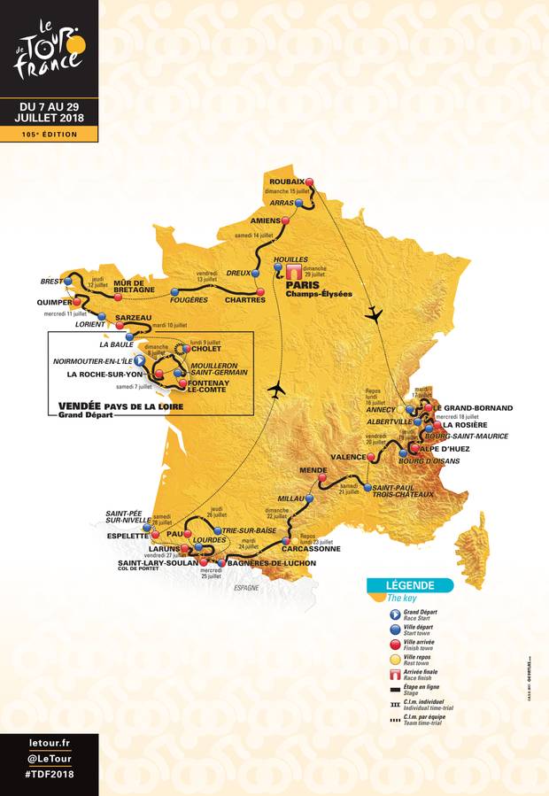 Etappenprofile: So hart ist die Tour de France