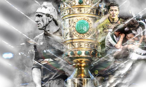 Blut-Turban und Matthäus-Drama: Die irrsten Pokal-Finals