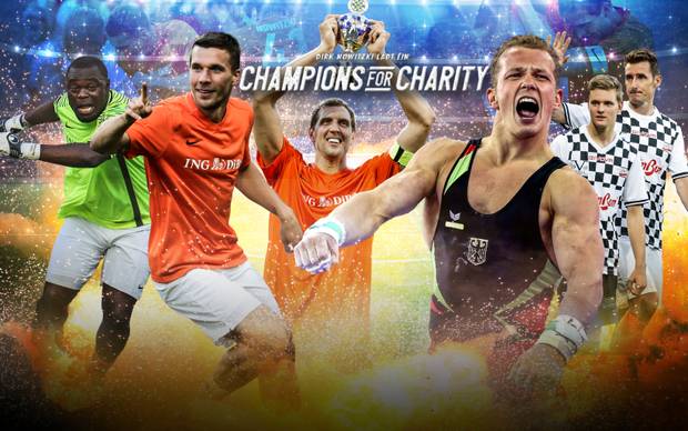Champions for Charity: Diese Stars spielen mit