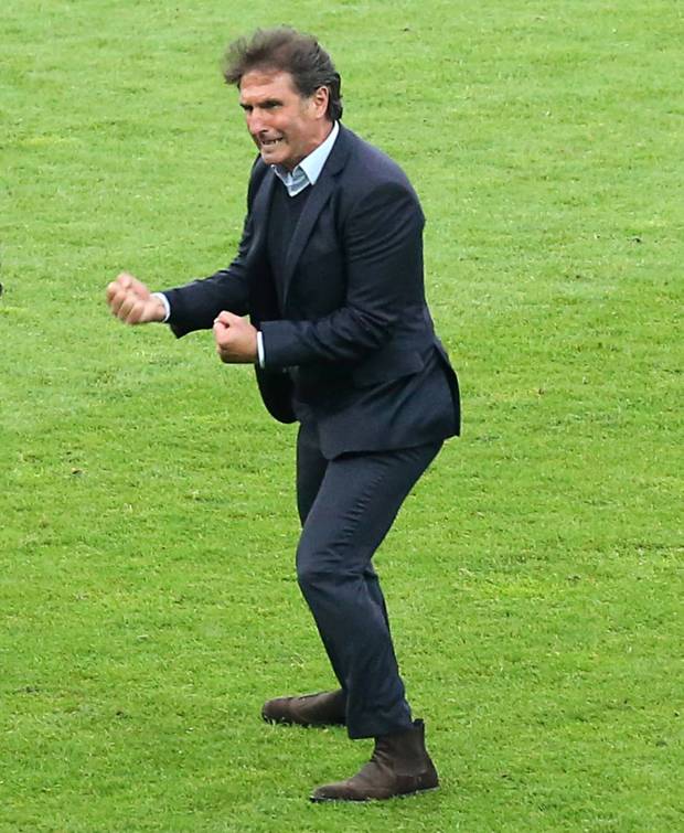 Wenn der Bruno die Faust ballt