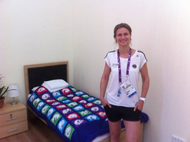 So wohnen die Sportler in Baku