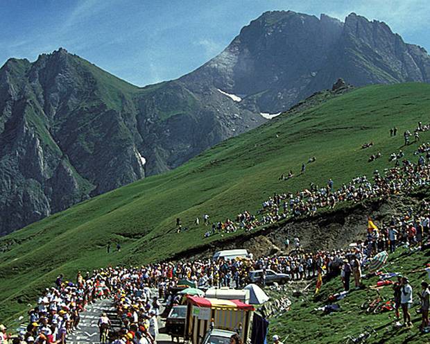 Der Tour-Berg, an dem Legenden geschrieben werden