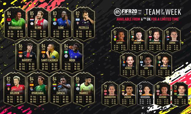 FIFA 20 Ultimate Team of the Week: Woche 3