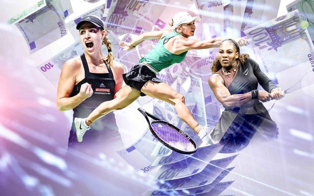 Die Preisgeld-Königinnen im Tennis