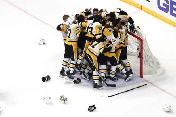 Die wilde Meisterfeier der Penguins in Bildern