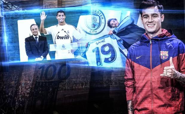 Ausgaben-Ranking: Barca pulverisiert alle Rekorde
