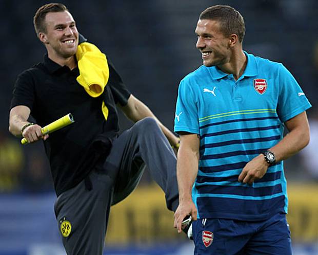 Mario Balotelli als Abrollmatte