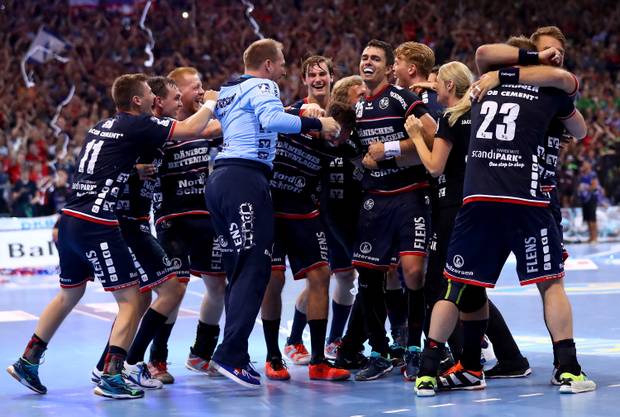 Endlich wieder Meister! Flensburg lässt's krachen