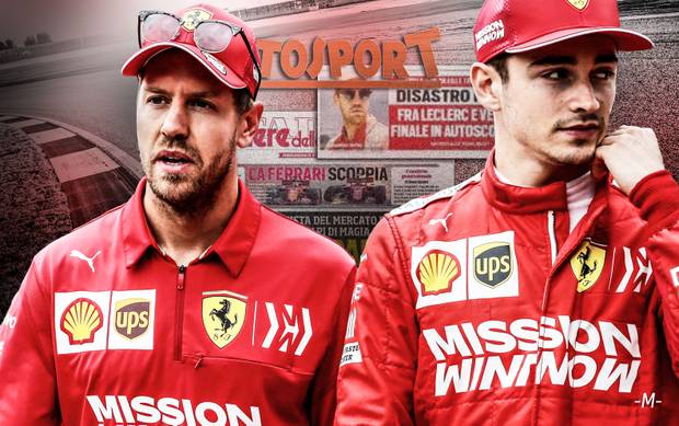 Presse: "Ferrari explodiert"