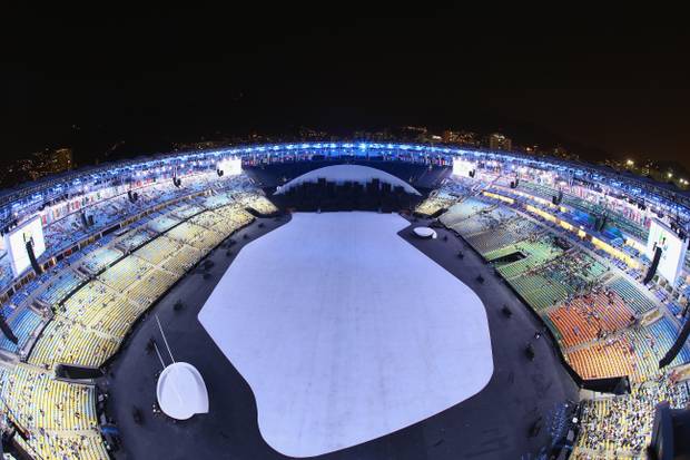 Spektakel mit Bündchen: Die Eröffnung in Rio