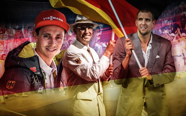 Frenzels Vorgänger: Die deutschen Fahnenträger