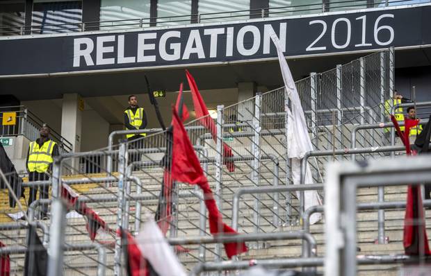 Frankfurts Fans mit großer Geste