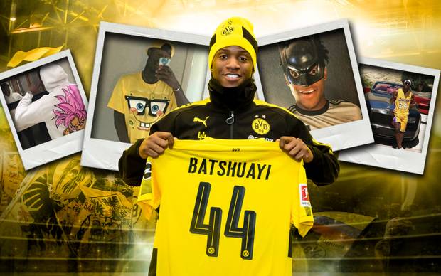 Swag-Level Aubameyang: So schräg ist Batshuayi