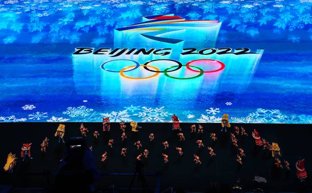 Die Eröffnungsfeier im Vogelnest Peking in Bildern