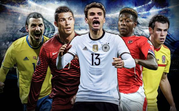 Von Bale bis Zlatan: Die Superstars der EM