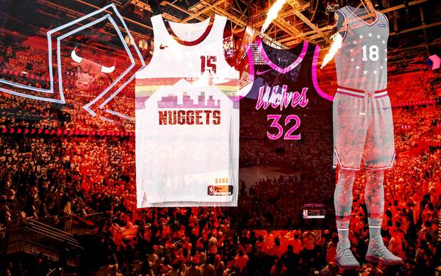 Lila und Regenbogen: So sehen die neuen NBA-Trikots aus