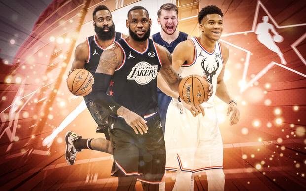 LeBron wählt Doncic, Giannis picked Embiid: Die All-Stars 2020