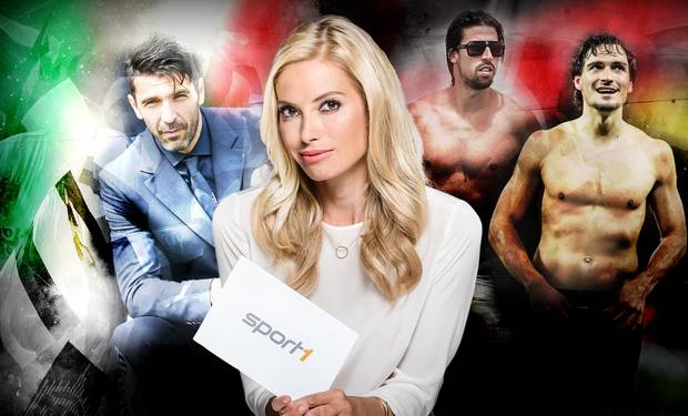 Sarah Winkhaus macht den sexy Teamcheck