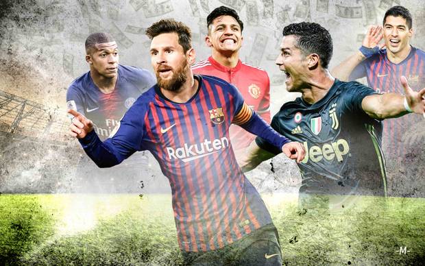 Gehalts-Ranking: So viel streichen die besten Kicker ein