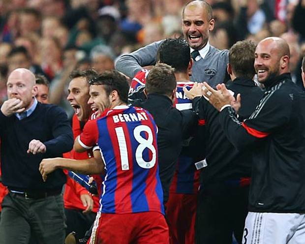 Guardiola außer Rand und Band