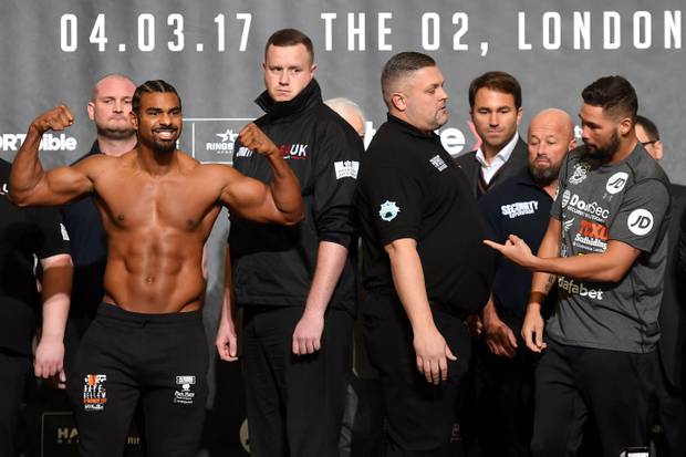 Bilder: So krass wird Haye vermöbelt