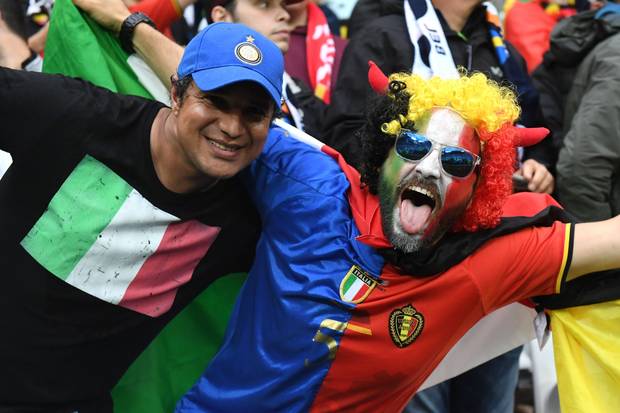 Auch Obelix mischt sich unters Volk