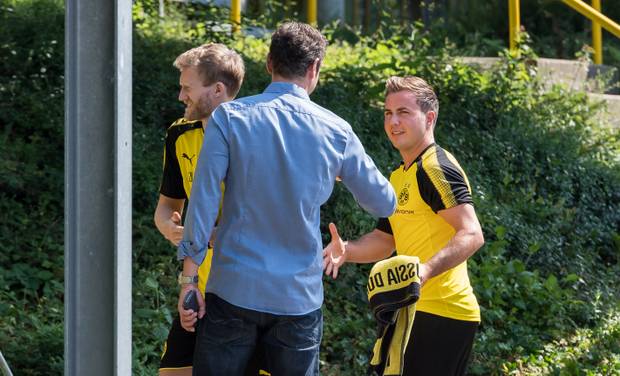 Willkommen zurück, Mario! BVB startet Vorbereitung