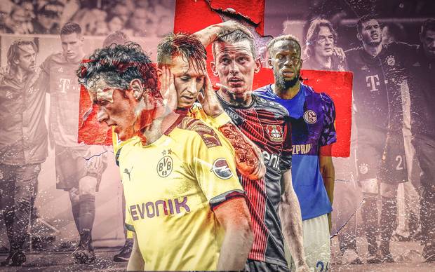 Nur zwei Klubs sorgenfrei: Das Lazarett der Bundesliga