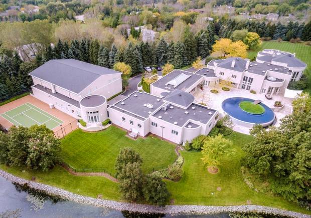 Das ist die Residenz von Michael Jordan in Chicago