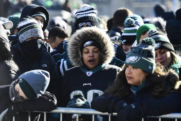 So krass feiert Philly seine Super-Bowl-Helden