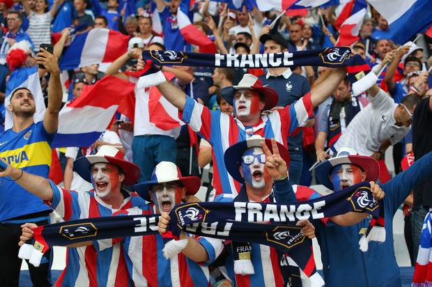 Bilder der EM: Matuidi alias Superman