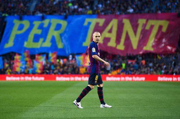 Allein im Camp Nou: Iniestas emotionaler Abschied