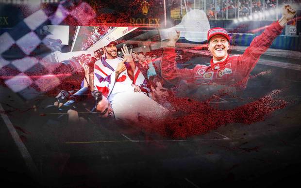Lewis Hamilton vs. Michael Schumacher: Zwei Formel-1-Legenden im Vergleich