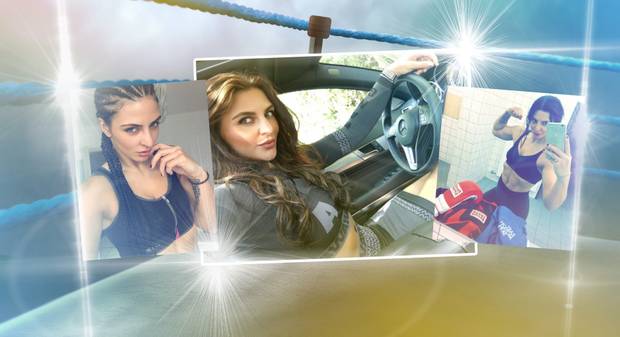 Das ist Boxschönheit Christina Hammer