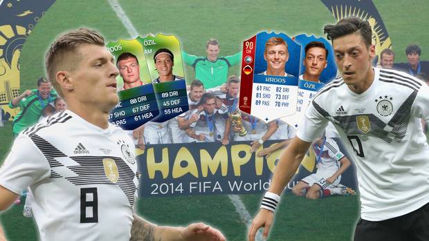 Besser als 2014? Die DFB-Elf im FIFA-Vergleich