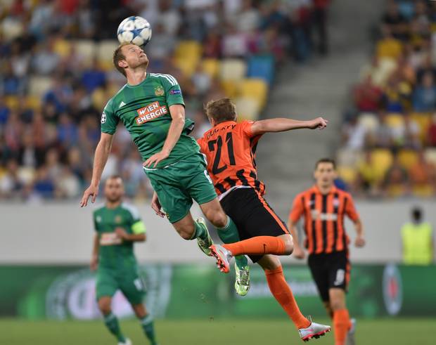 Rapid leidet gegen Donezk