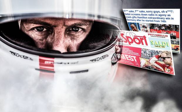 "Vier Fehler in elf Rennen": Italiens Presse zählt Vettel an