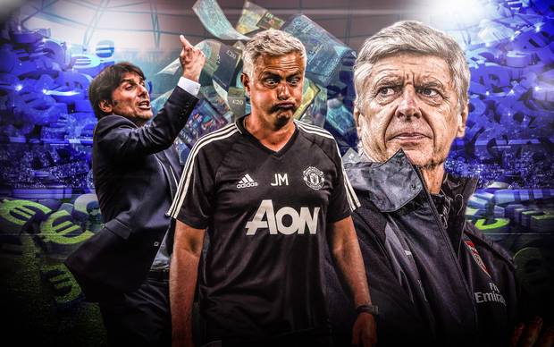 Top-Verdiener der Trainer: Conte hängt Wenger ab