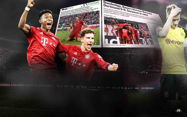 Europas Presse: Erniedrigende Abreibung für den BVB