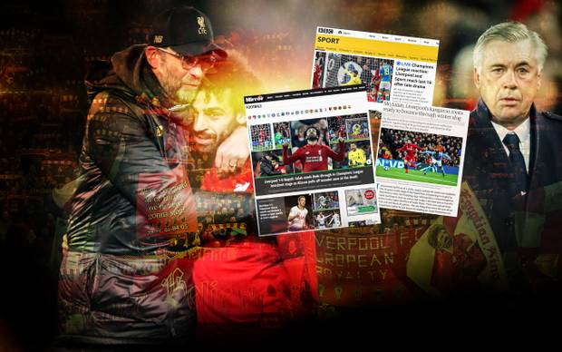 Presse feiert Liverpool als "Könige des Chaos'"